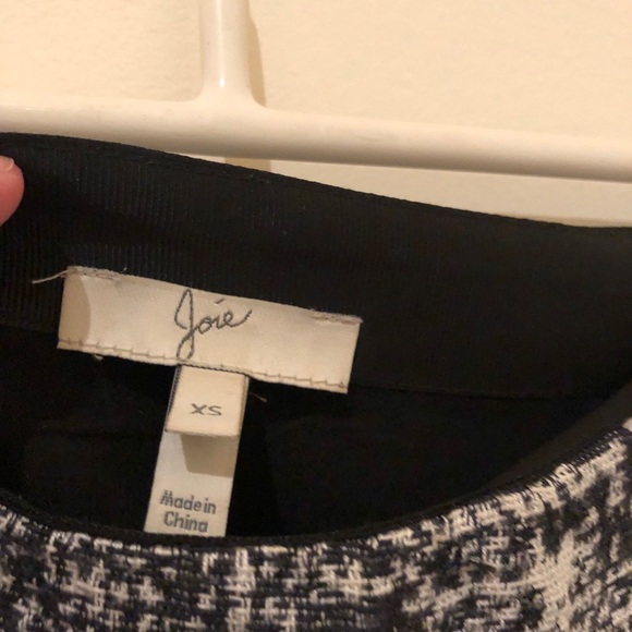 JOIE blue tweed crop top (matching set) - Picture 7 of 8